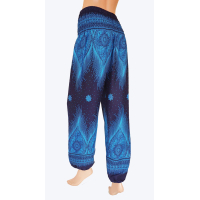 Harembroek Large Sunset blauw